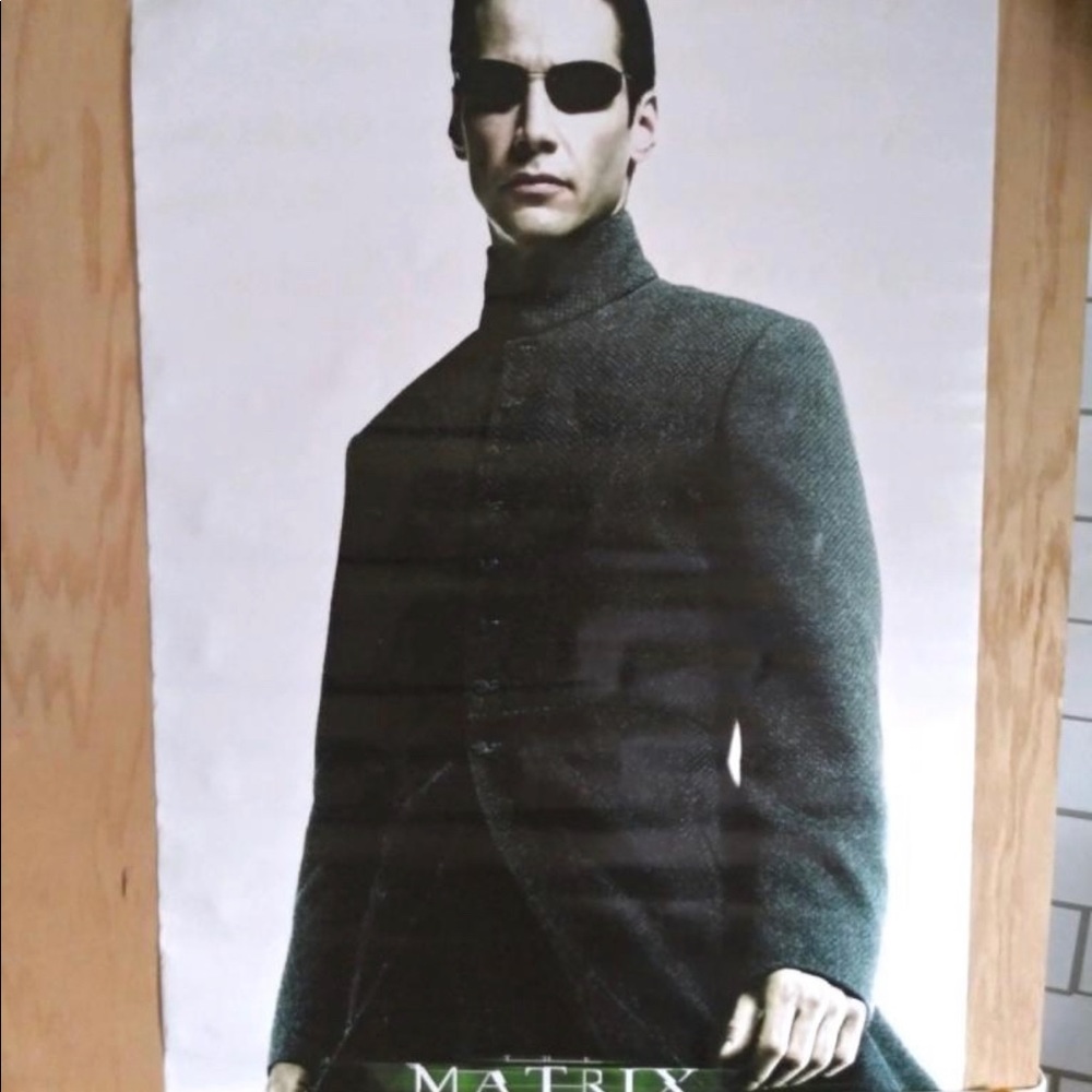MATRIX RELOADED 🎬NEO POSTER 🎬2003 The Matrix 2 Movie Poster #2700 KEANU REEVES